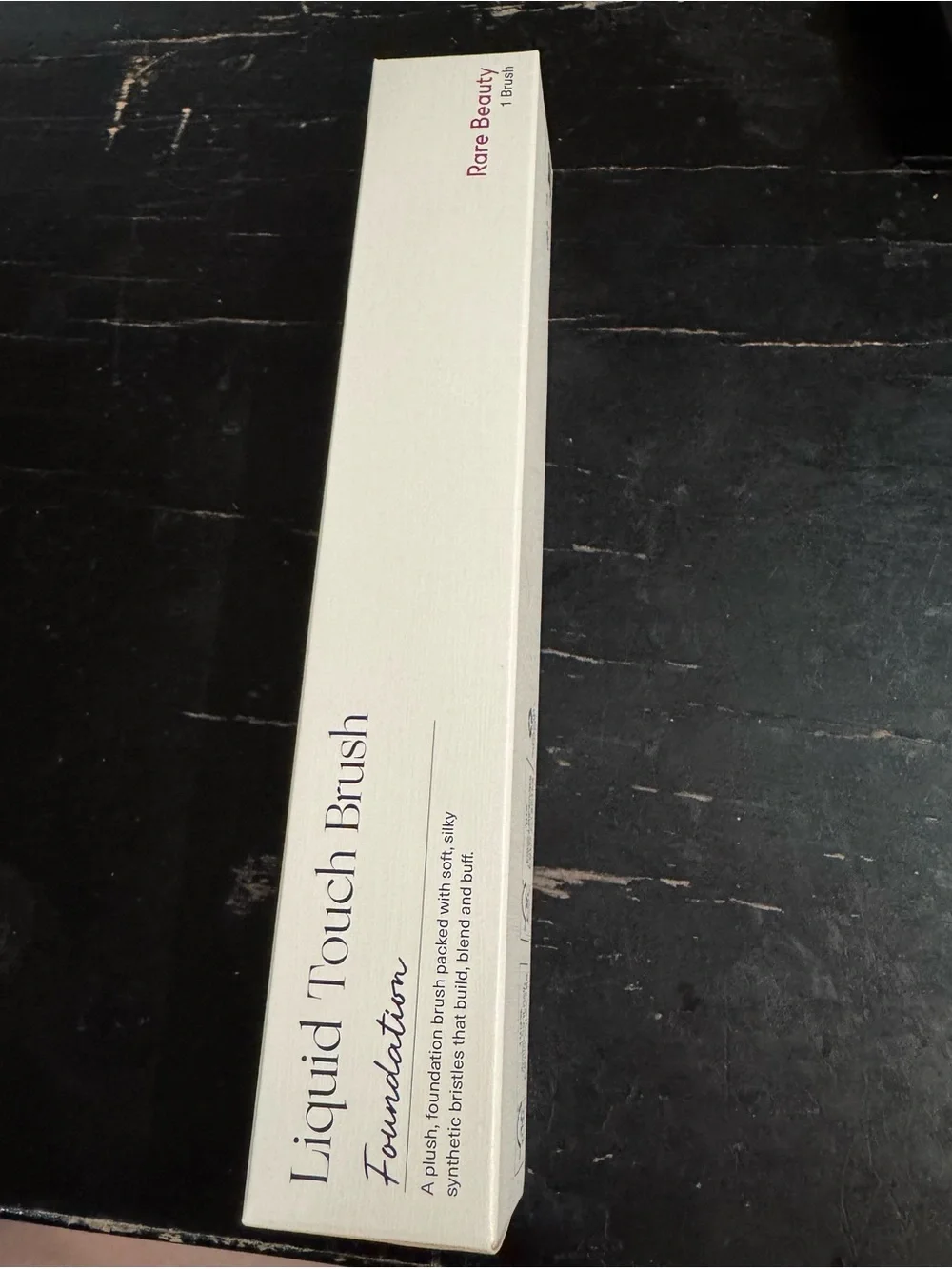 Rare Beauty Liquid Touch Brush in White Packaging